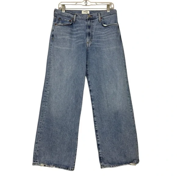 AGOLDE Harper Crop Straight Leg Hassle Jeans